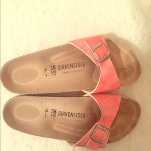 Pink Birkenstock Sandals